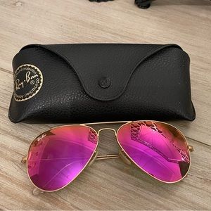 Ray ban aviator gradient lens